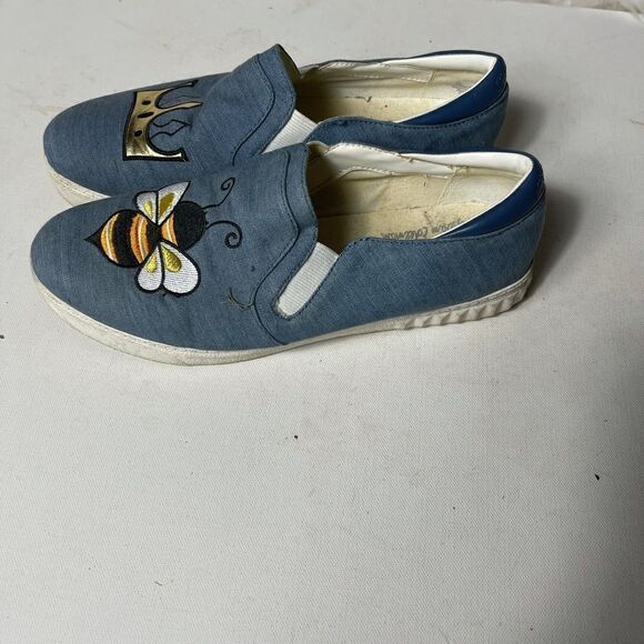 Circus by Sam Edelman Charlie-15 blue flats SZ9M - Picture 2 of 8